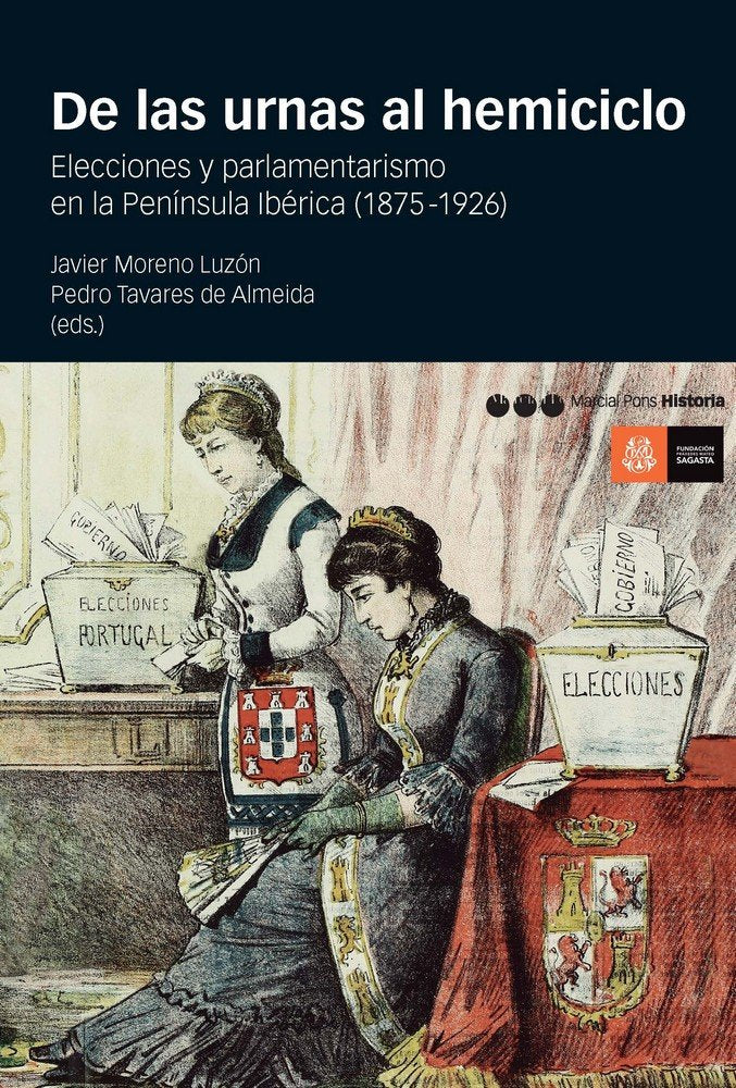 DE LAS URNAS AL HEMICICLO, de Moreno Luzón, Javier | portada del libro