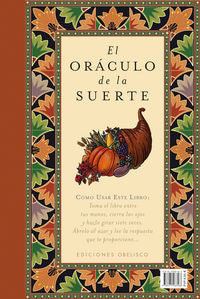 El oráculo de la suerte, de ELIPHAS, MAGO | portada del libro