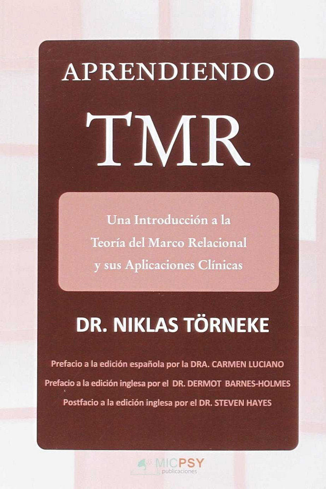 Aprendiendo TMR, de Törneke | portada del libro