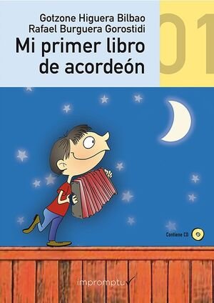 Mi primer libro de acordeón 01, de Higuera Bilbao | portada del libro