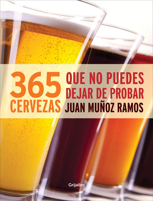 365 cervezas que no puedes dejar de probar, de Muñoz | portada del libro