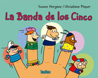 La Banda de los Cinco, de Hergane, Yvonne | portada del libro