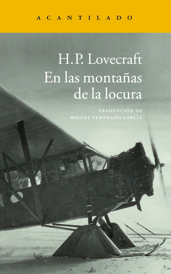 En las montañas de la locura, de Lovecraft, Howard Phillips | portada del libro