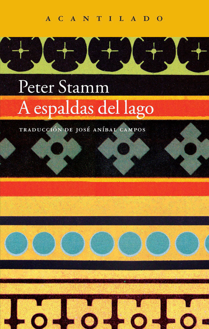 A espaldas del lago, de Peter Stamm | portada del libro