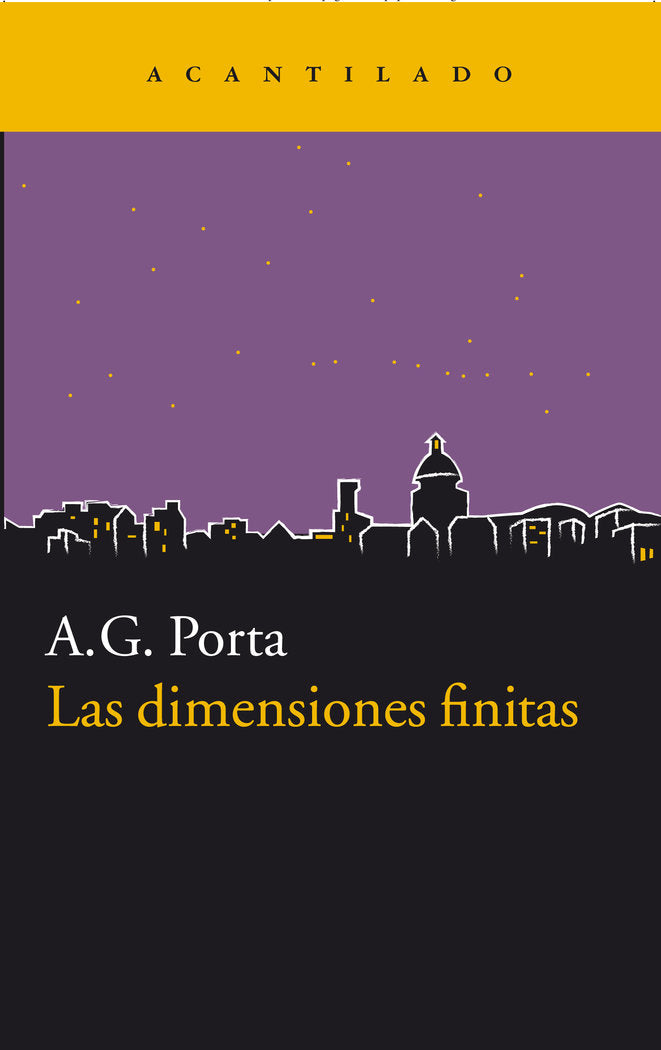 Las dimensiones finitas, de García Porta, Antoni | portada del libro