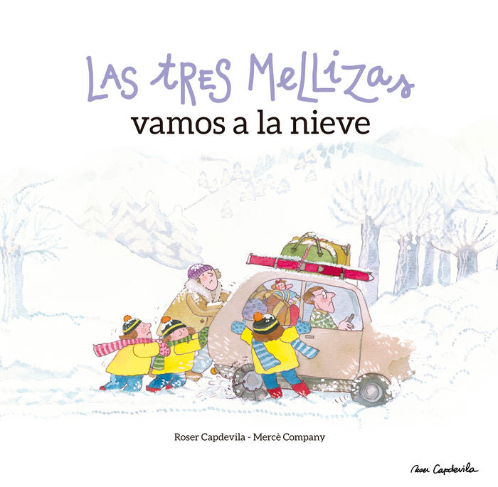 Las Tres Mellizas vamos a la nieve, de Company González, Mercè | portada del libro