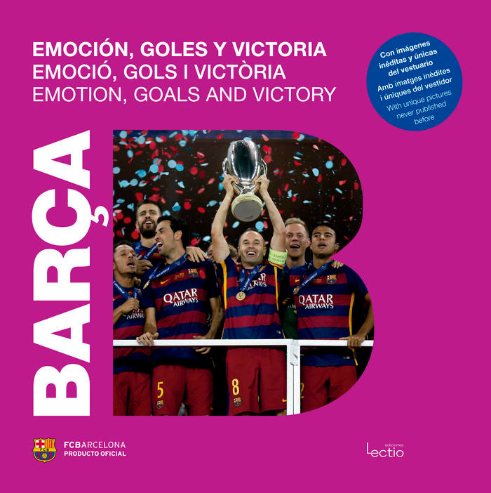 Barça. Emoción, goles y victoria, de ARROYO CLAVELL, NAT·LIA | portada del libro