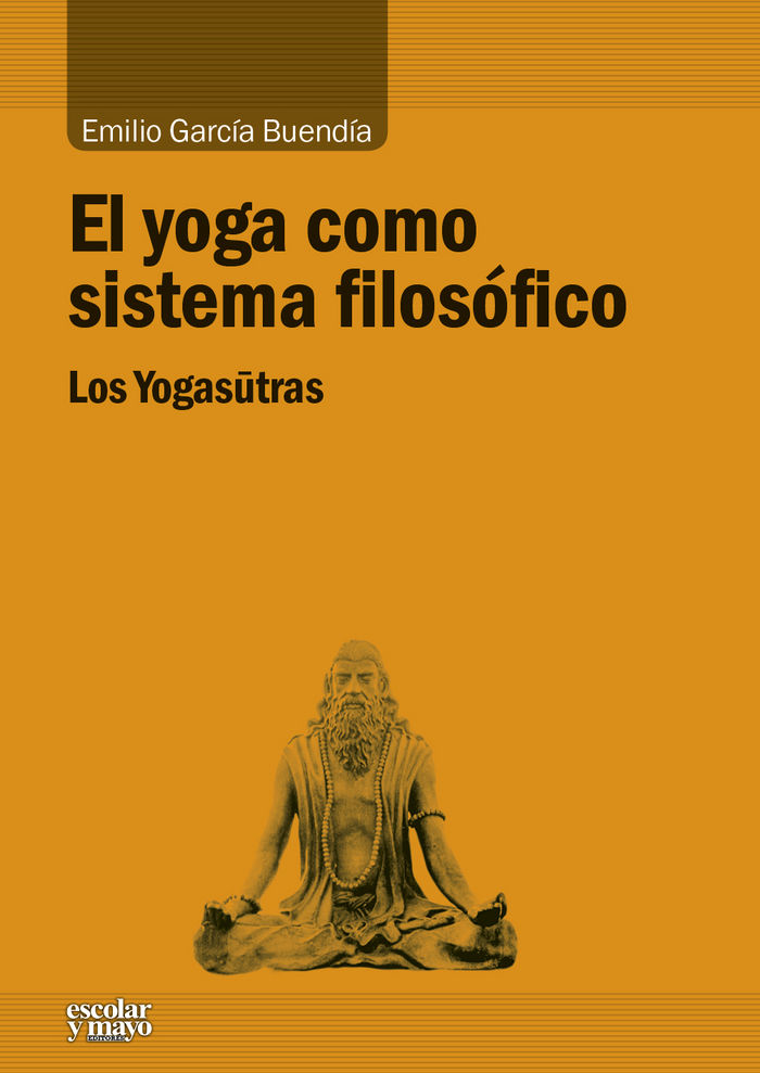El yoga como sistema filosófico, de García Buendía | portada del libro