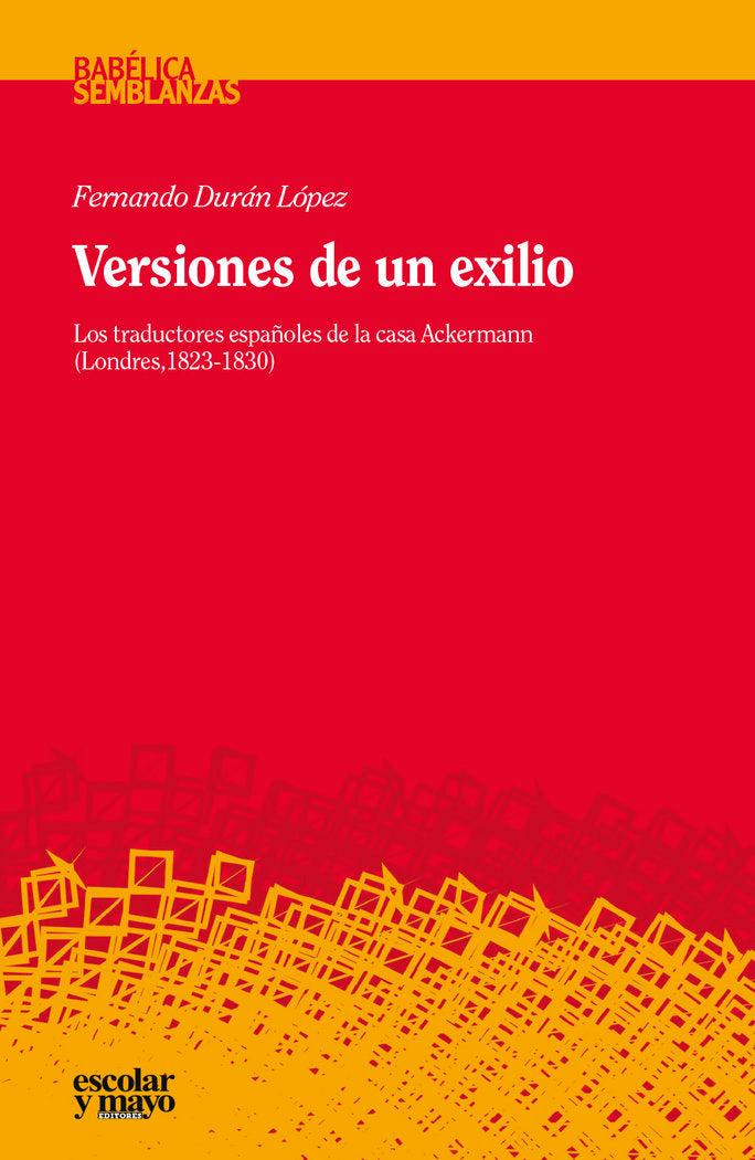 Versiones de un exilio, de Durán López, Fernando | portada del libro