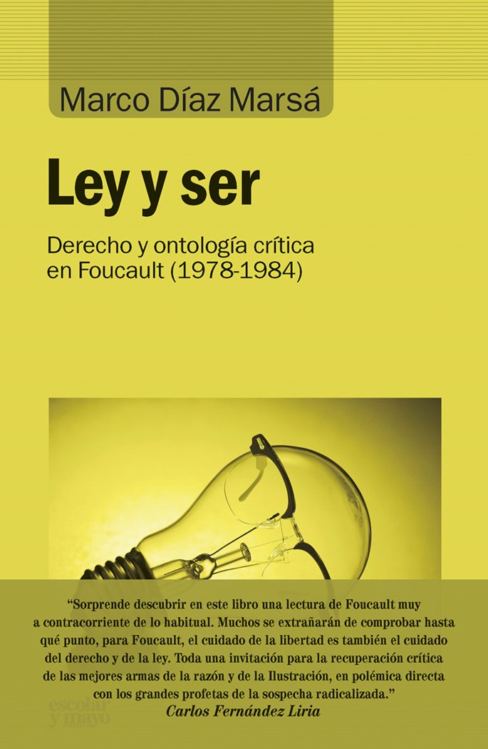 Ley y ser, de Díaz Marsá, Marco | portada del libro