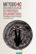 Método 4C en la búsqueda de personas desaparecidas, de González Berdejo | portada del libro