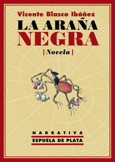 La araña negra, de Blasco Ibáñez, Vicente | portada del libro