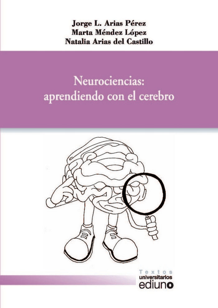 Neurociencias: aprendiendo con el cerebro, de Arias Pérez | portada del libro