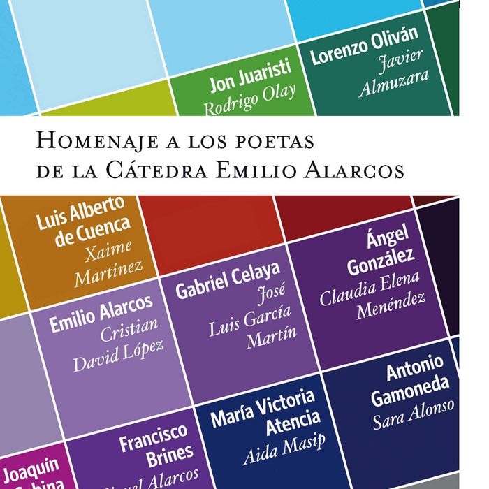 Homenaje a los poetas de la Cátedra Emilio Alarcos | portada del libro