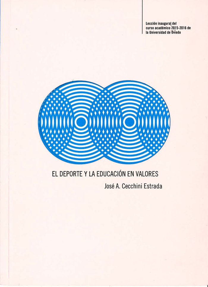 El deporte y la educación en valores, de Cecchini Estrada, José A. | portada del libro