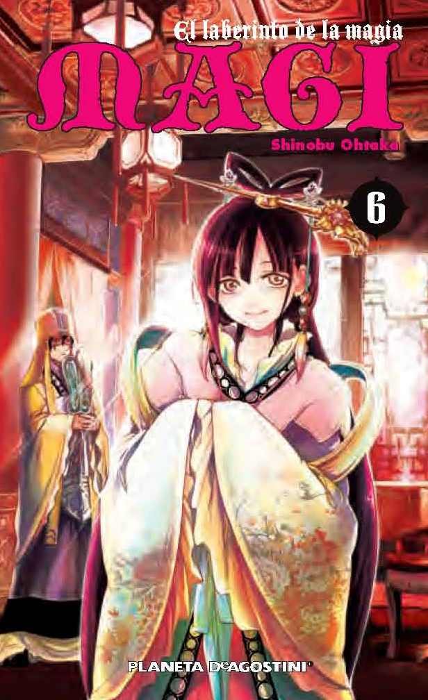 Magi El laberinto de la magia nº 06/37, de Ohtaka, Shinobu | portada del libro