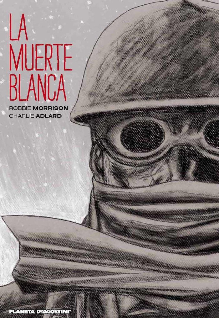 La muerte blanca (novela gráfica), de Adlard, Charlie | portada del libro