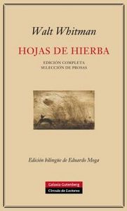 Hojas de hierba, de Whitman | portada del libro