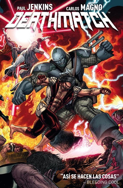 Deathmatch vol. 1: Matando en su nombre, de JENKINS, PAUL | portada del libro