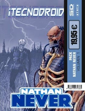 Pack Nathan Never 1: ¡Tecnodroides! - Shaolín, de VVAA | portada del libro