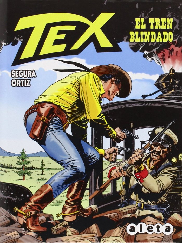 Tex: El tren blindado, de SEGURA | portada del libro