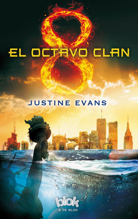 El octavo clan, de Evans, Justine | portada del libro