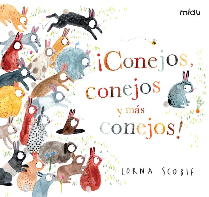 ¡Conejos, conejos y más conejos!, de Scobie, Lorna | portada del libro