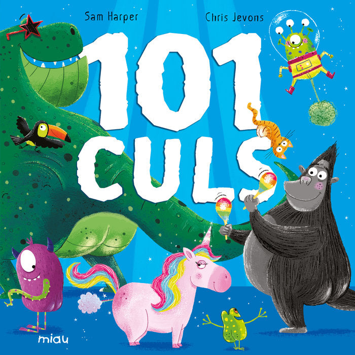 101 culs, de Harper, Sam | portada del libro