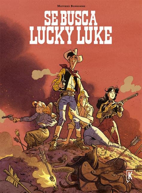 SE BUSCA LUCKY LUKE, de BONHOMME, MATTHIEU | portada del libro