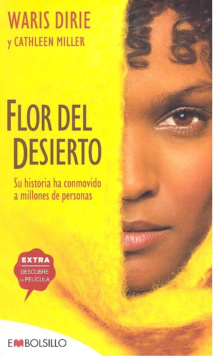 FLOR DEL DESIERTO, de DIRIE WARIS | portada del libro