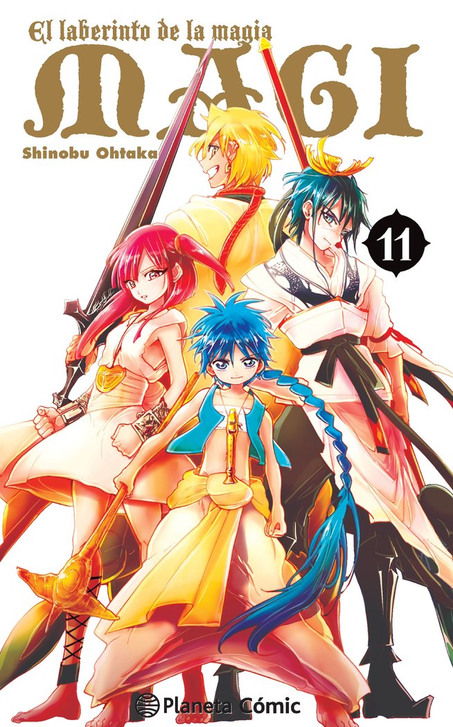 Magi El laberinto de la magia nº 11/37, de Ohtaka, Shinobu | portada del libro