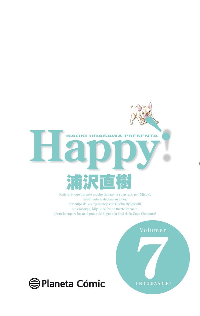 Happy! nº 07/15, de Urasawa, Naoki | portada del libro