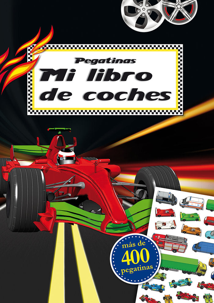 Pegatinas-Mi libro de coches, de SCHUMACHER, TIMO | portada del libro