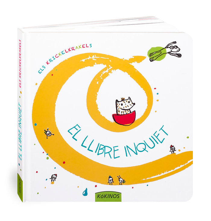 El llibre inquiet, de Los Krickelkrakels | portada del libro