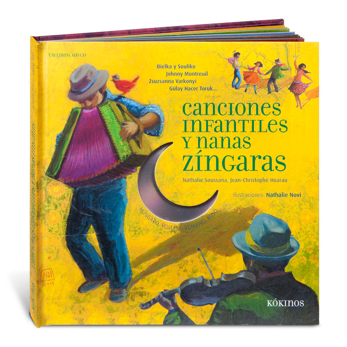 CANCIONES INFANTILES Y NANAS ZÍNGARAS + CD, de Varios autores | portada del libro