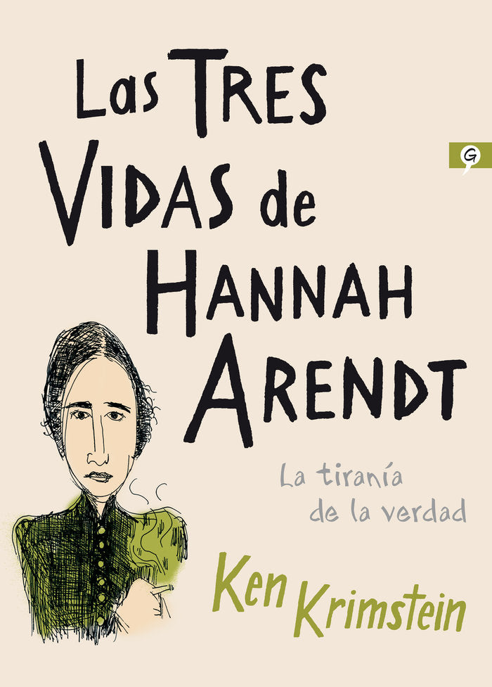 Las tres vidas de Hannah Arendt, de Krimstein, Ken | portada del libro