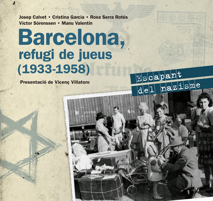 Barcelona, refugi de jueus (1933-1958), de Autors, Diversos | portada del libro