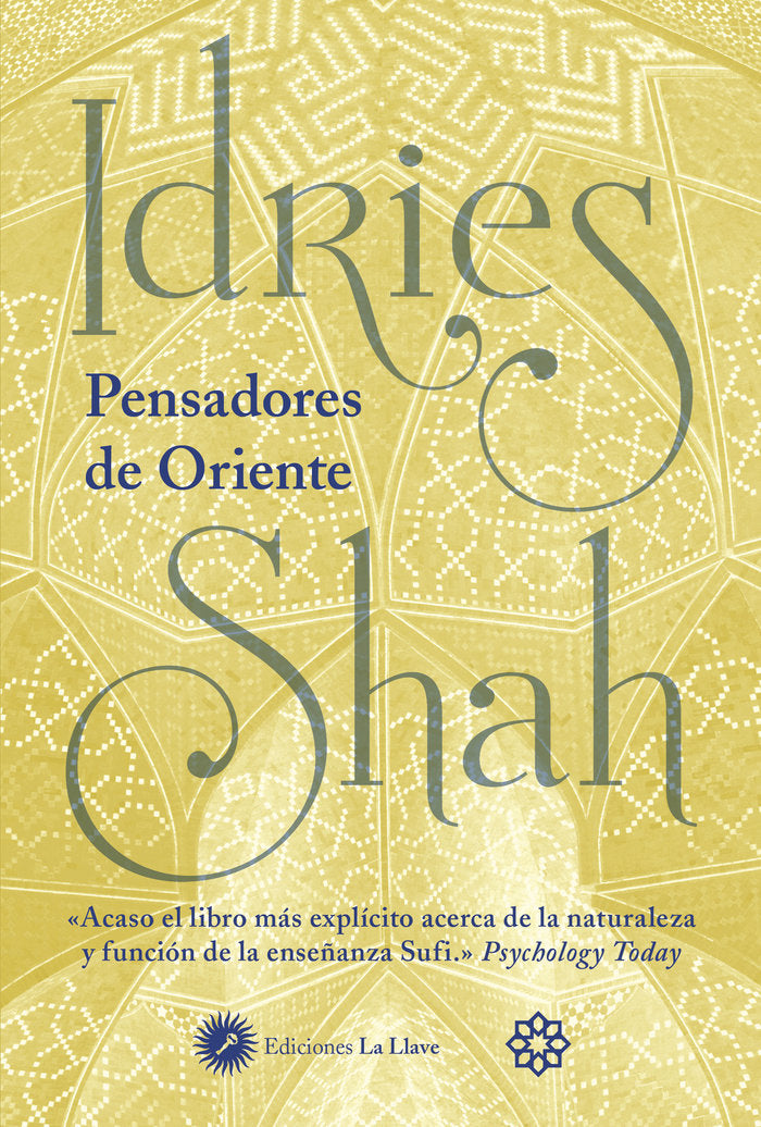 Pensadores de Oriente, de Shah, Idries | portada del libro