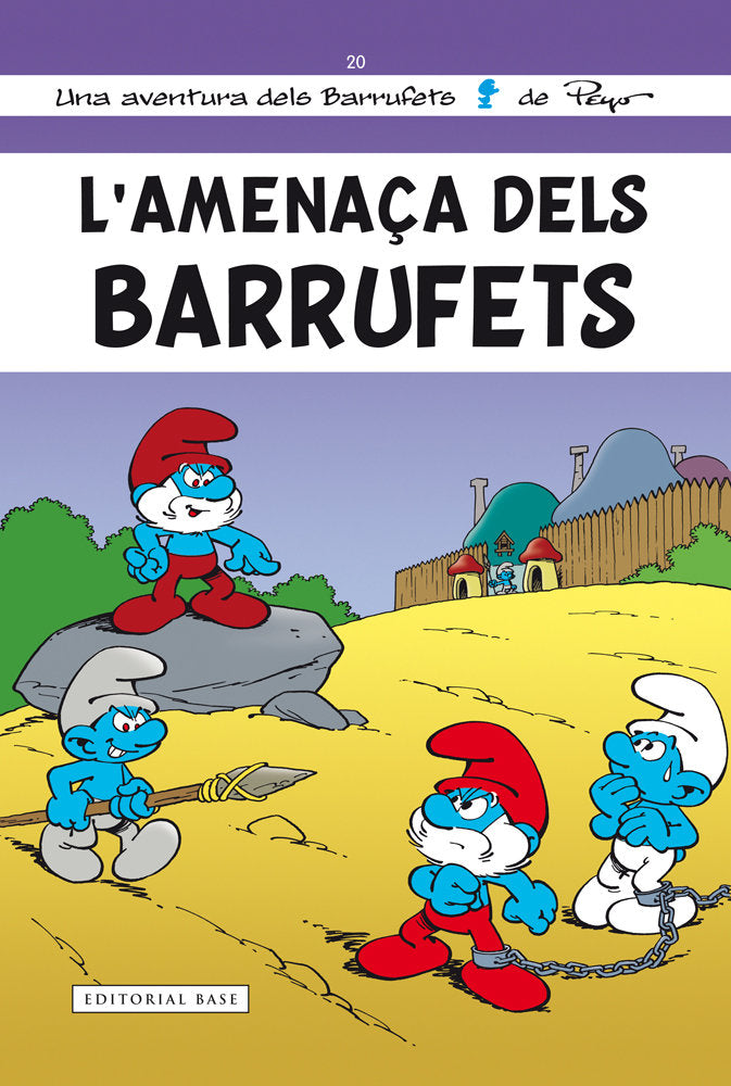 L'amenaça dels Barrufets, de Culliford, Thierry | portada del libro