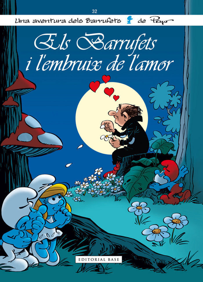 Els Barrufets i l'embruix de l'amor, de Culliford, Thierry | portada del libro
