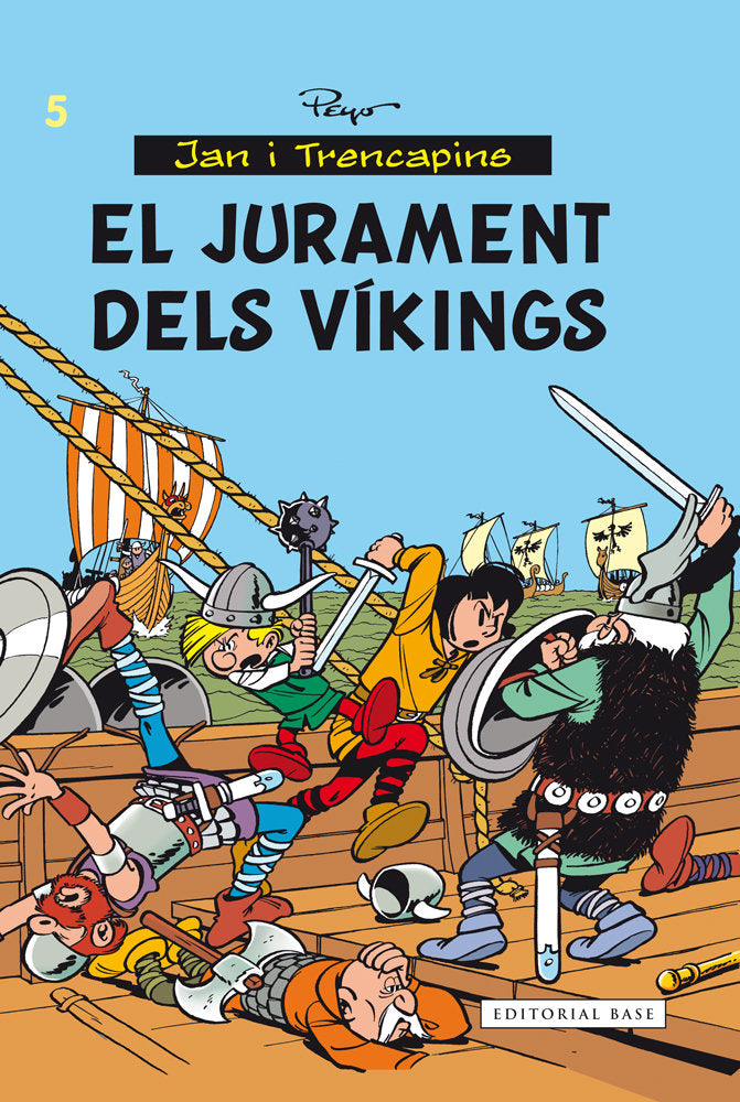 El jurament dels víkings, de Peyo | portada del libro