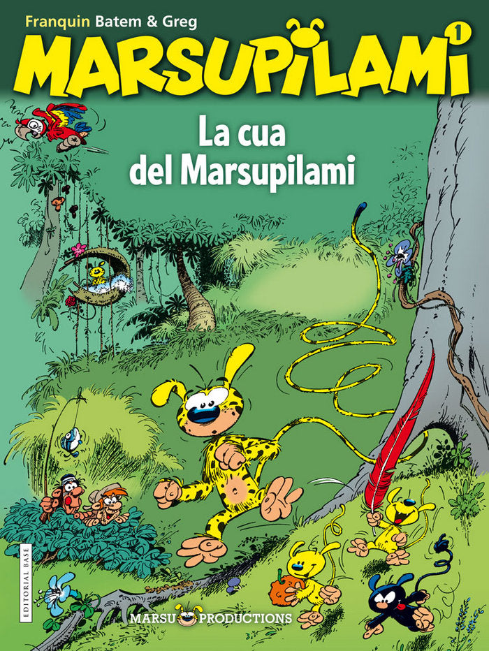 La cua del Marsupilami, de Franquin | portada del libro