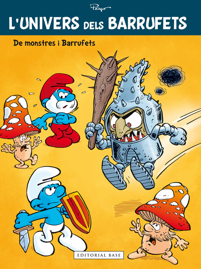 Monstres i Barrufets, de Culliford, Pierre | portada del libro