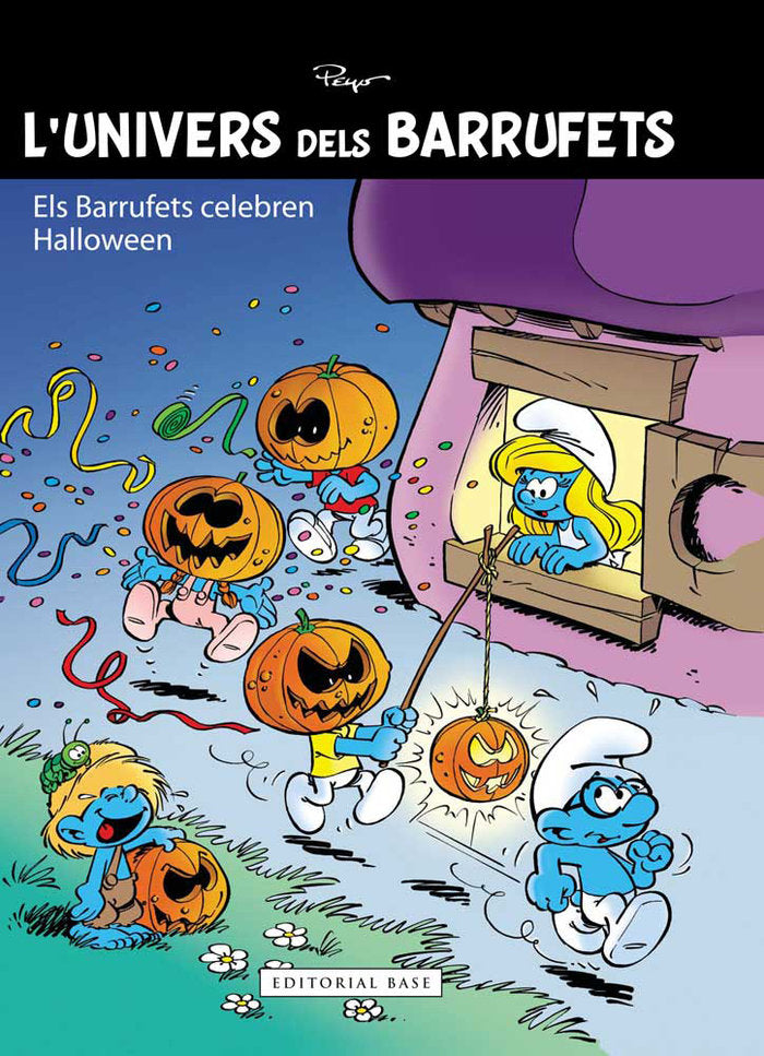 El Barrufets celebren Halloween, de PEYO | portada del libro