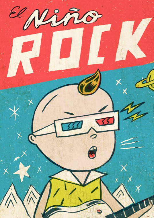 El Niño Rock, de Magicomora | portada del libro