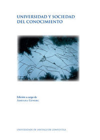 Universidad y sociedad del conocimiento, de Gewerc, Adriana | portada del libro