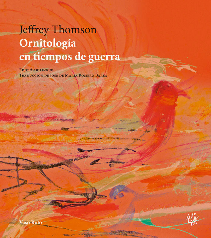 Ornitología en tiempos de guerra, de Thomson, Jeffrey | portada del libro