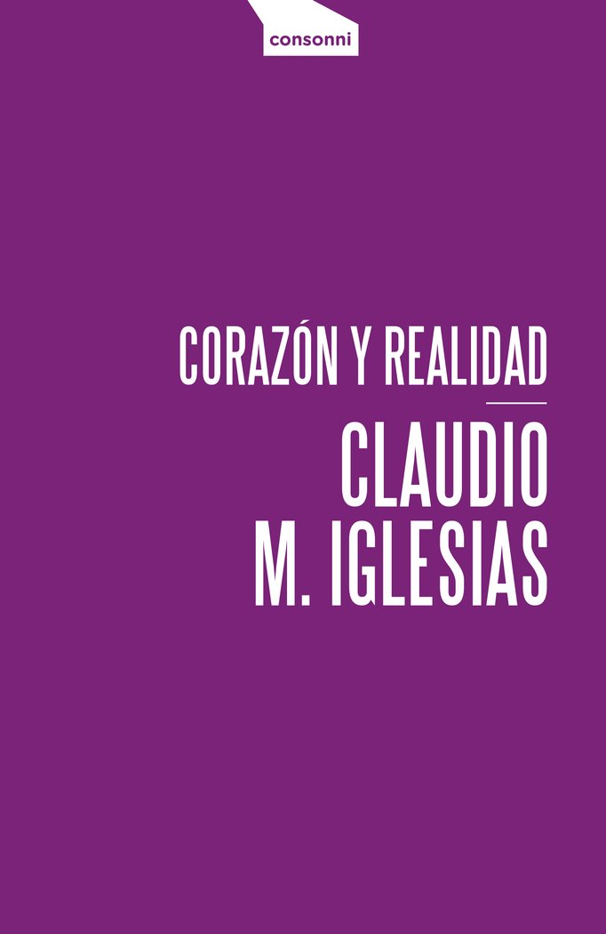 Corazón y realidad, de M. Iglesias, Claudio | portada del libro