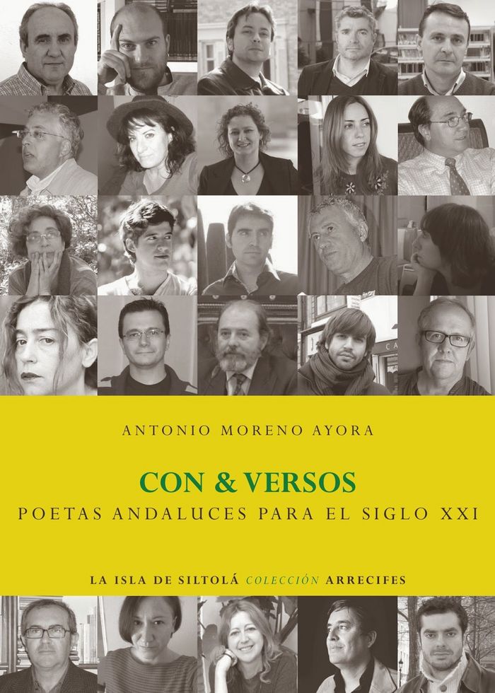 CON&VERSOS POETAS ANDALUCES PARA EL SIGLO XXI, de Sánchez Menéndez | portada del libro