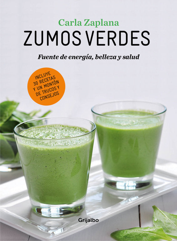 Zumos verdes, de Zaplana | portada del libro